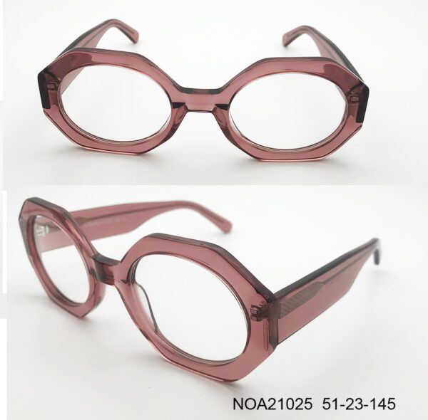 Indian Red Devotional Style Eyeglass Frame NOA21025