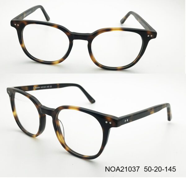 Tortoise Color Cool Black Glasses Frames NOA21037