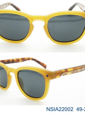 Gold-rimmed Tortoise Color Sunglasses NSIA22002