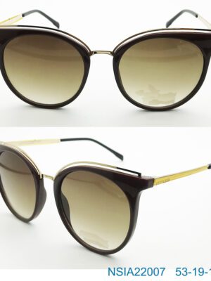 Graceful and Gorgeous Burgundy Sunglasses NSIA22007