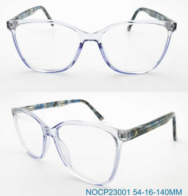 Clear Front & Tortoiseshell Temples Glasses Frame NOCP23001