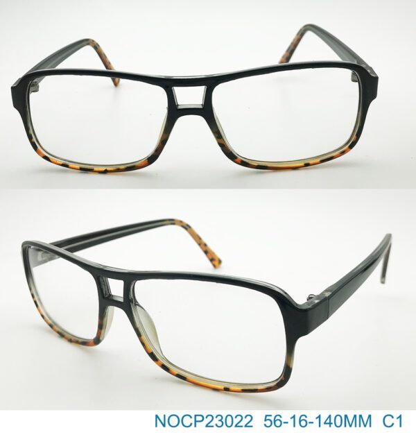 Jurassic Yellow Spot Optical Glasses Frame NOCP23022 C1