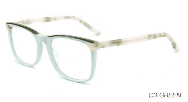 2023 Colorful Summer Glasses Frames NOA23001 C3 Green