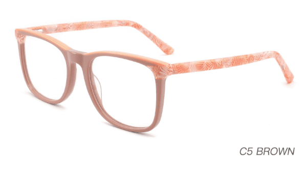 2023 Colorful Summer Glasses Frames NOA23001 C5 Brown