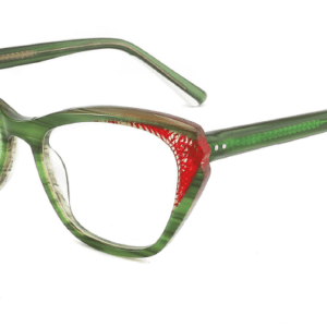 2023 Colorful Summer Glasses Frames NOA23007 C4 Green,wholesale glasses frames, cat eye, eyeglasses accessory, China Zhejiang Wenzhou Ouyuan optical supplier