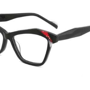 2023 Colorful Summer Glasses Frames NOA23008 C1 Black, eye glasses accessory, China Zhejiang Wenzhou glasses supplier