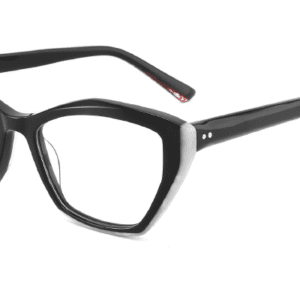2023 Colorful Summer Glasses Frames NOA23009 C1 Black, prescription glasses, glasses frames wholesale in bulk, eye glass accessory, care vision, geometric glasses frames