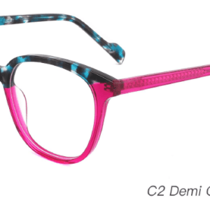 2023 Colorful Summer Glasses Frames NOA23010 C2 Demi Green Purple, China glasses supplier and manufacturer, care vision, eye glass accessory, OEM, ODM