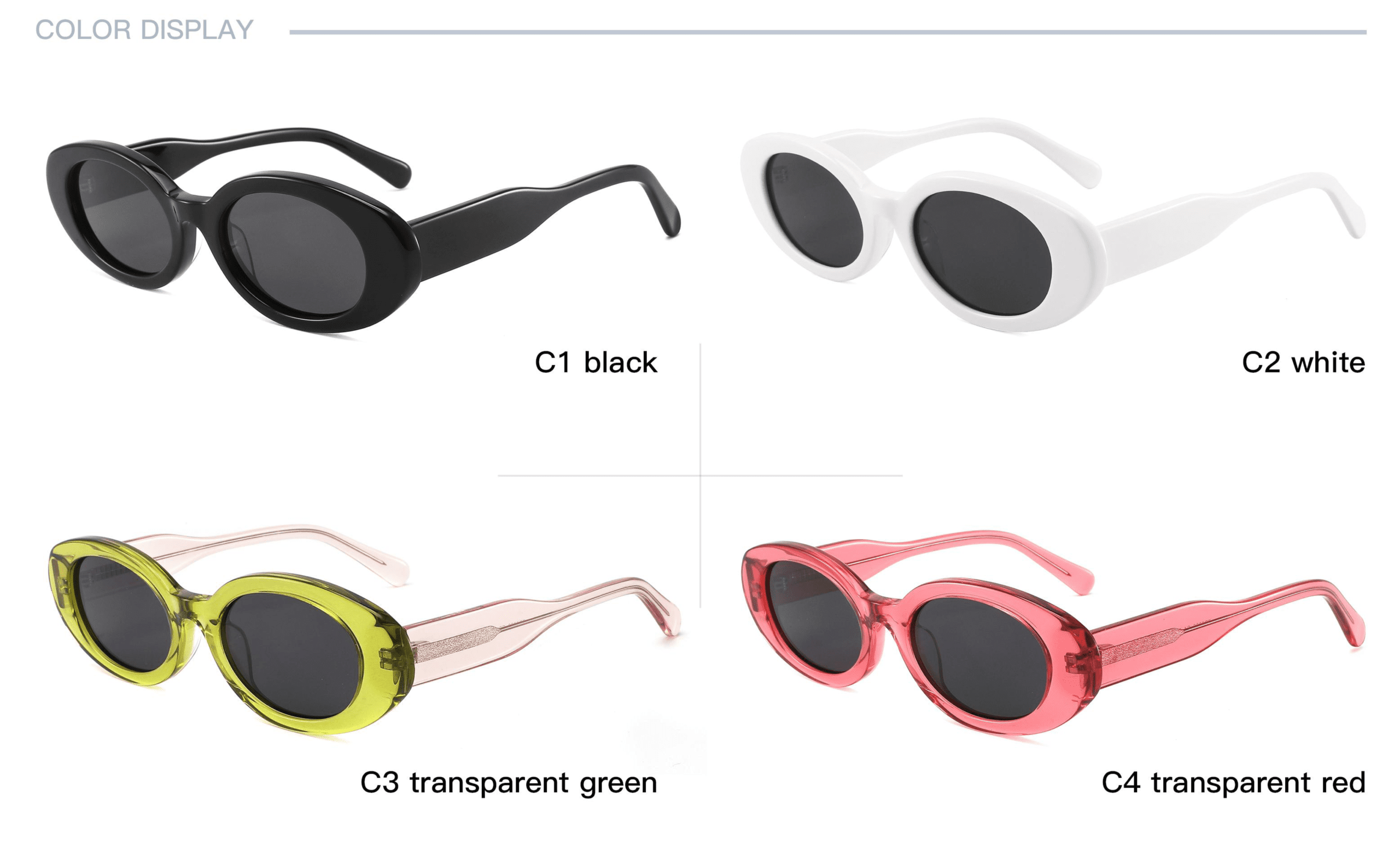 Retro-Sunglasses-Color-Display-ZD8836