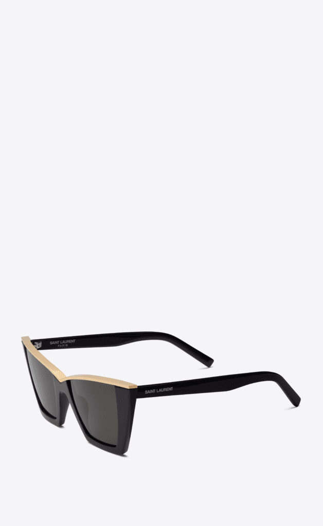 SL 570 BLACK AND GOLD Sunglasses Side Display