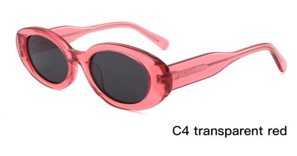 Sunglasses Model ZD8836 C4 Transparent Red Display