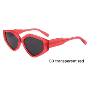 Sunglasses Model ZD8837 C3 Transparent Red Display