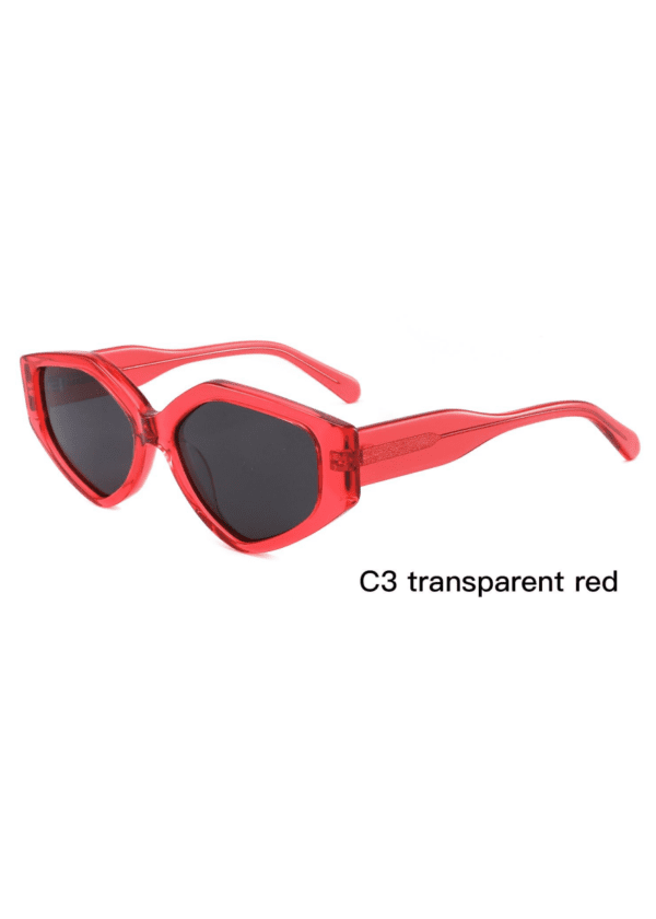 Sunglasses Model ZD8837 C3 Transparent Red Display