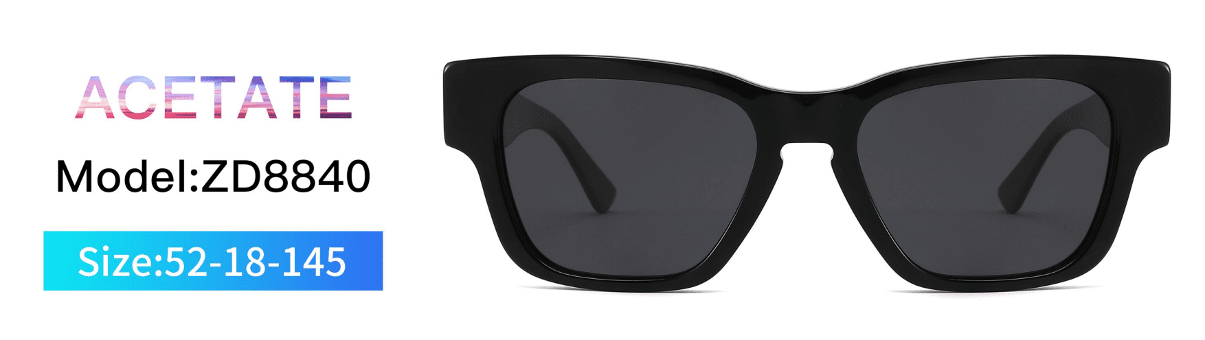 Sunglasses Model ZD8840 Front display
