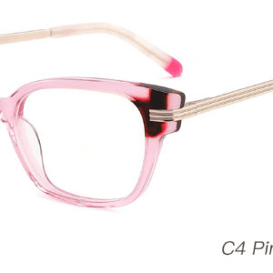 2023 Colorful Summer Glasses Frames NOA23025 C4 Pink Demi Red, OEM,ODM production mode,CE, FDA international certification, prescription glasses, eye glass accessory, China glasses frames manufacturer and supplier and wholesaler, care vision, oval glasses frames
