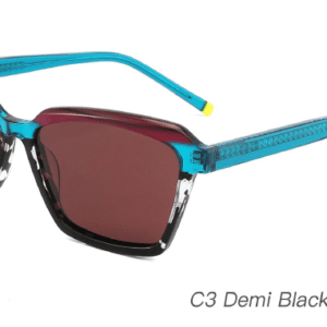 2023 Colorful Summer Sunglasses AS00002 C3 Demi Black Wind Red, designer sunglasses, wholesale sunglasses China, cheap sunglasses wholesale China, Wholesale UV protection sunglasses, fashion sunglasses, bulk sunglasses