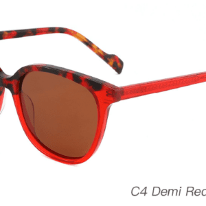 2023 Colorful Summer Sunglasses AS00009 C4 Demi Red Burgundy, bulk sunglasses cheap, China Zhejinag Wenzhou sunglasses manufacturer and supplier, UV protection sunglasses, sunglasses accessories, round sunglasses wholesale