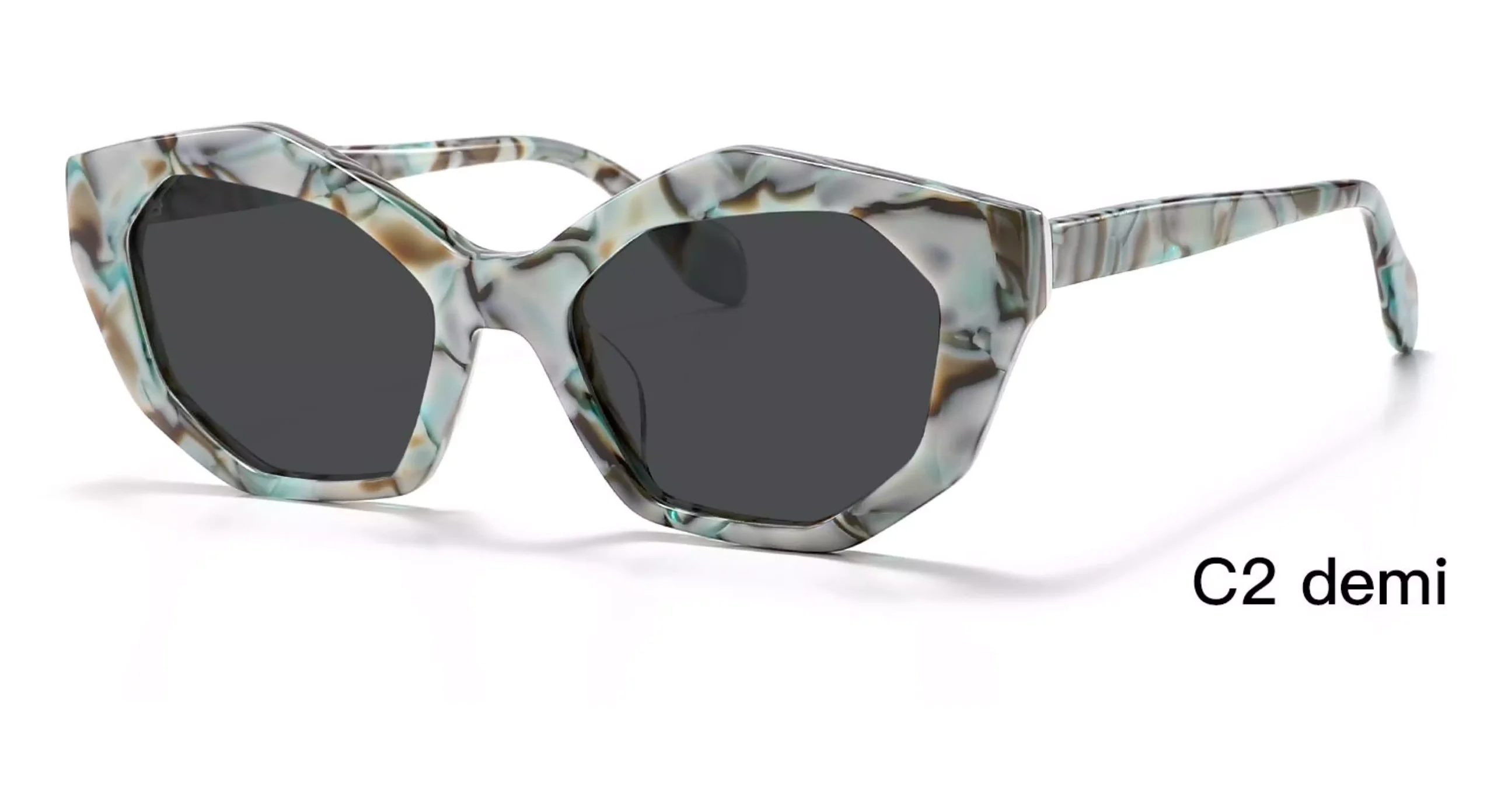 Affordable Sunglasses Wholesale, Demi, marble veining, UV protection, affordable sunglasses, geometric