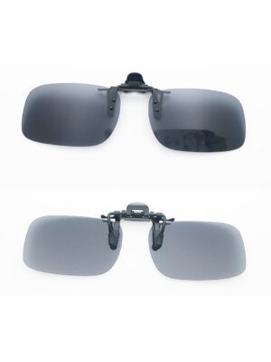 Rimless Clip-on, lens over prescription, clip-on China Supplier, rectangle lens, anti-glare clip-on, driving lens night