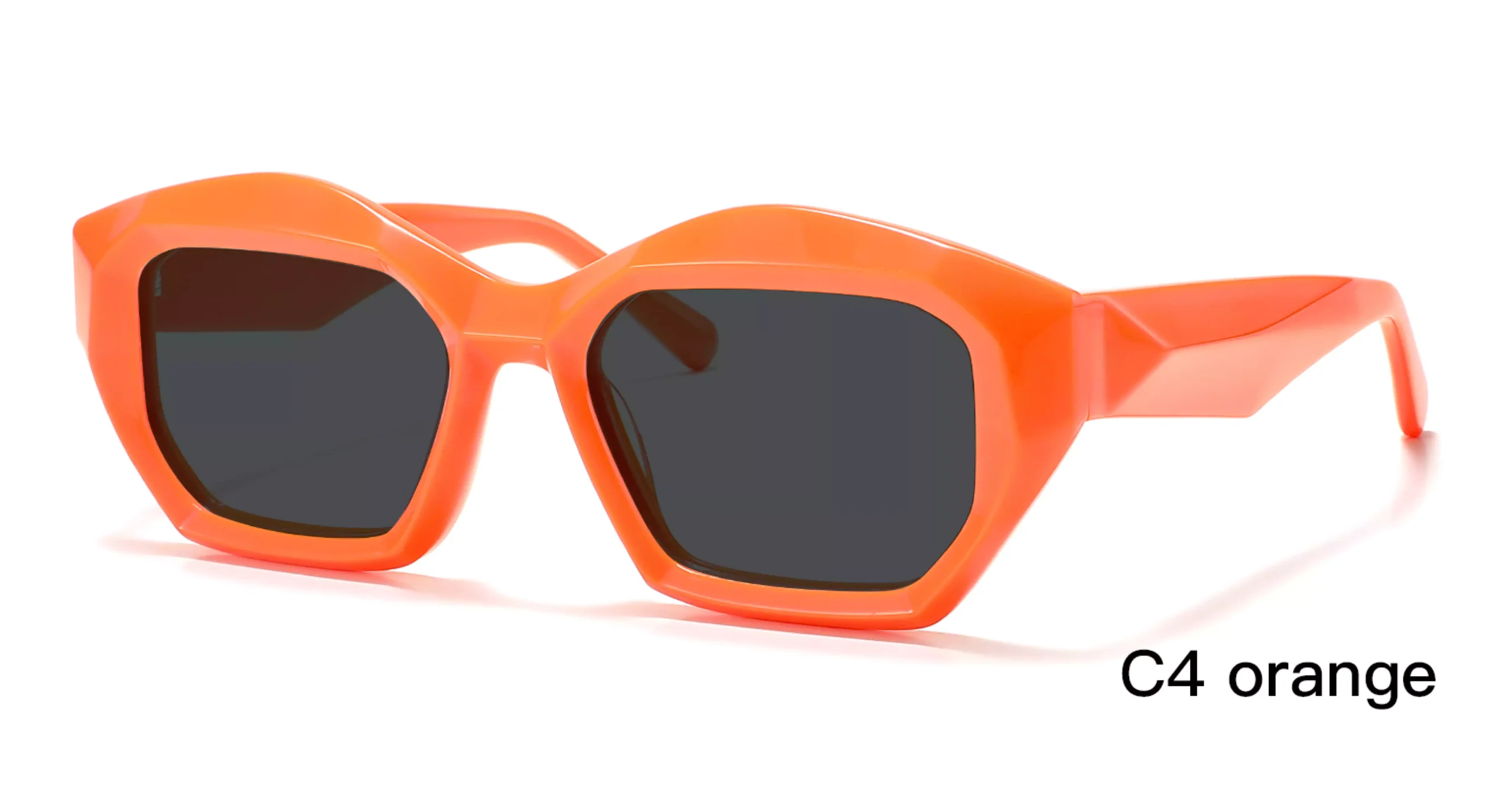 replica sunglasses, designer sunglasses, cheap glasses, orange, unisex, wholesale, for opticians, thick frames