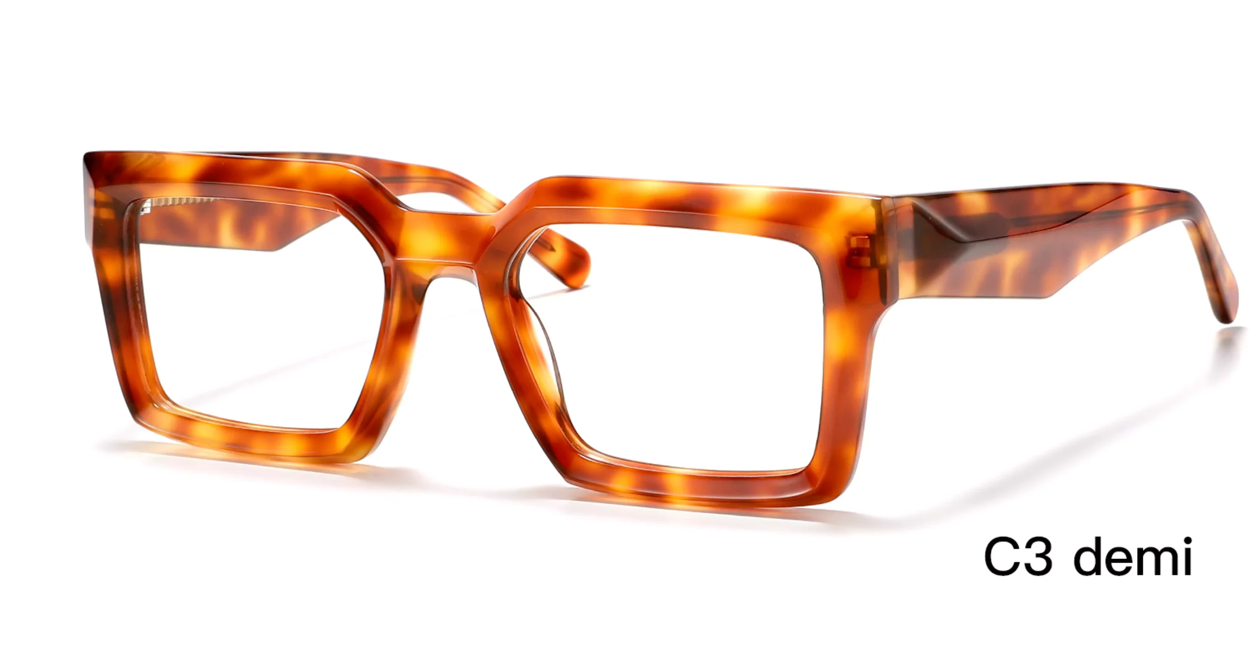 wholesale glasses frame, square, replica designer glasses, thick rimmed, made in China, tortoise