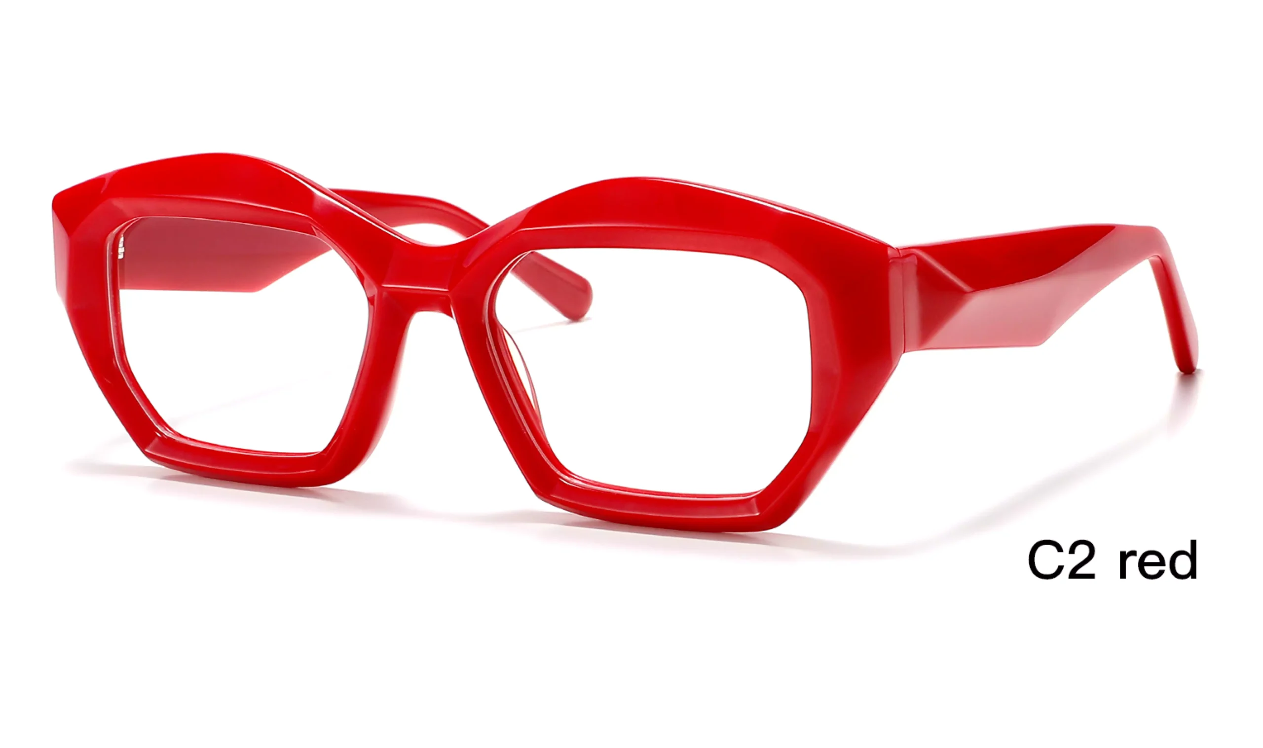 wholesale red glasses frames, replica glasses, thick rimmed, acetate, for opticians, made in China