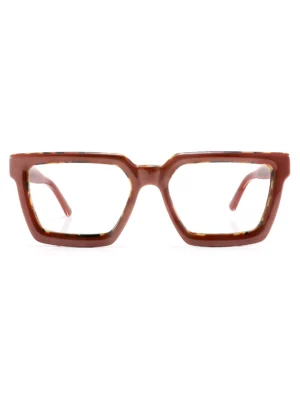 Fashion, Gradient Wire Core, Eyeglasses Frame, Brown, Wholesale, Acetate, Square