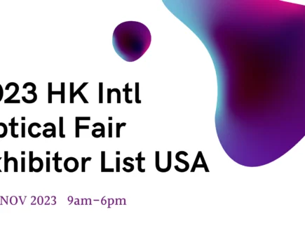 2023 Hong Kong International Optical Fair Exhibitor List USA