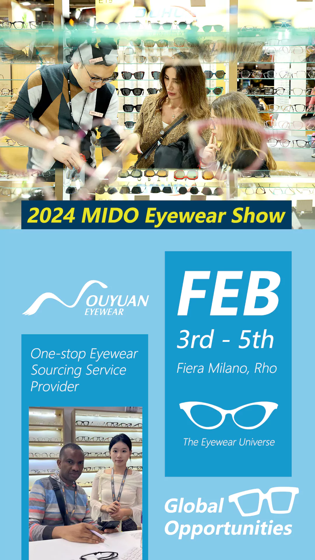 2024 MIDO Eyewear Show, Venue, Date