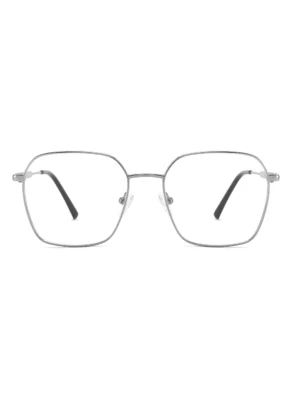 3D Printed Patterned Literary Eyeglass Frames CH6110,Metal