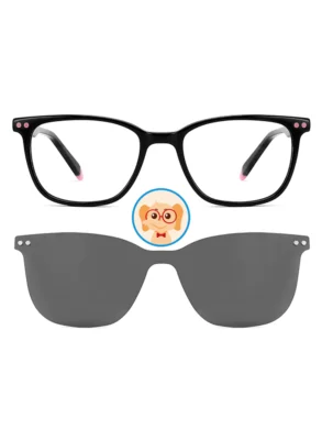 Children's Oval TR Clip-On Eyeglasses Set TAK9037