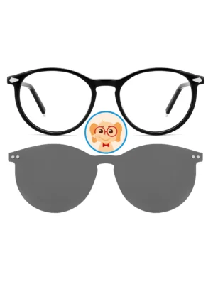 Kids Magnetic Clip-on Sunglasses for Prescription Glasses TAK9042