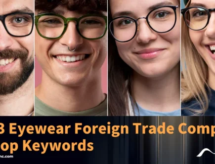 Peek Into Eyewear Foreign Trade Company 10 Top Keywords Throughout 2023, Article cover image