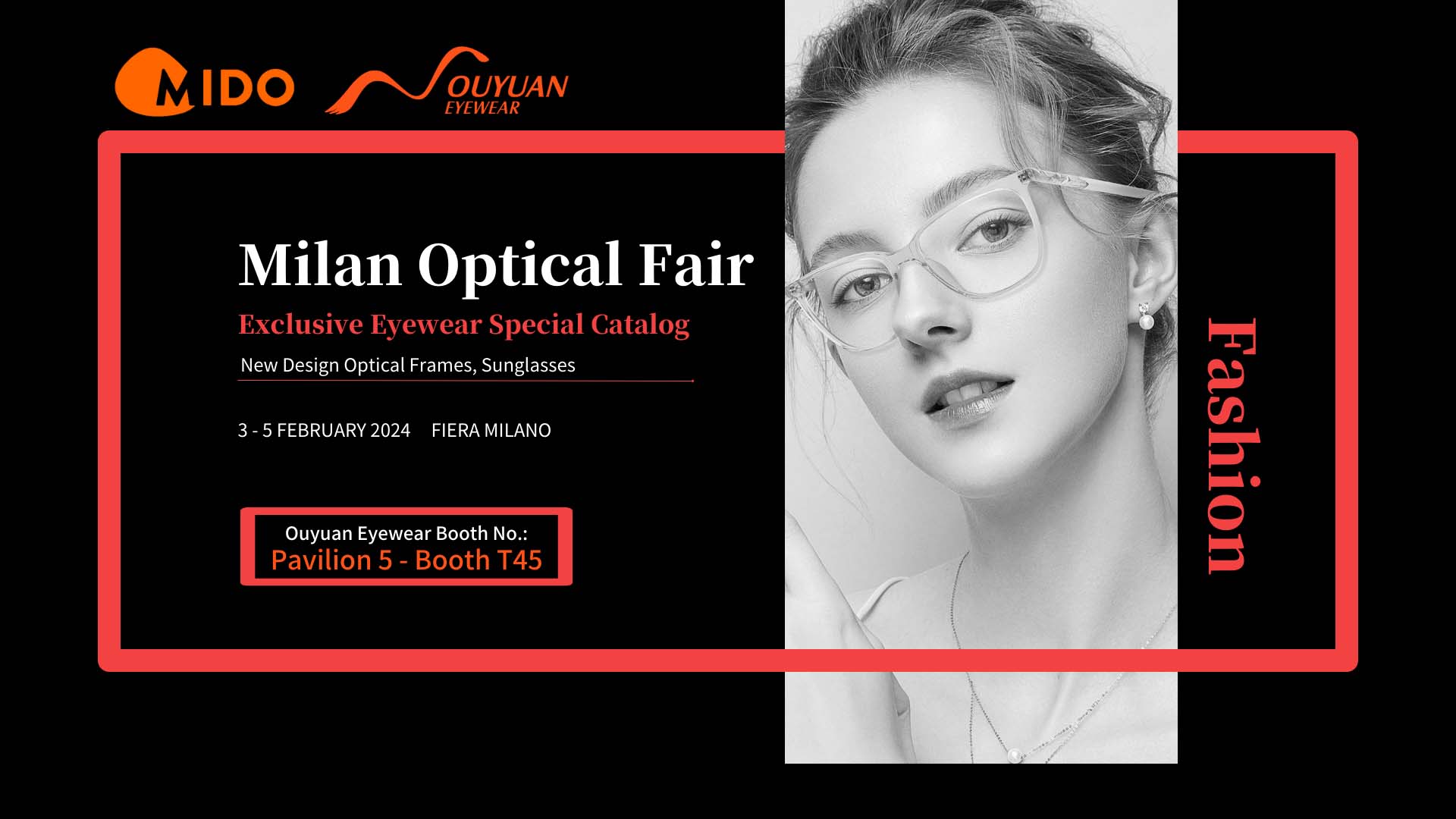 2024 Milan Optical Fair Exclusive Eyewear Catalog OUYUAN EYEWEAR