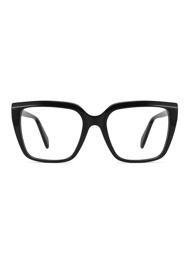 2024 New Design, Women's Glasses, Vintage, Style, Fashion, Acetate, Glasses, Black