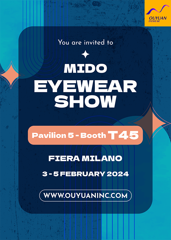 MIDO Eyewear Show 2024 Ouyuan Eyewear Invitation & Poster