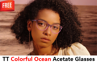 TT Colorful Ocean Acetate Glasses Catalog