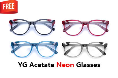 YG Acetate Colorful Neon Glasses Catalog