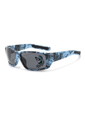 Fashion PC Ice Blue Camouflage Style Sport Sunglasses JF81831