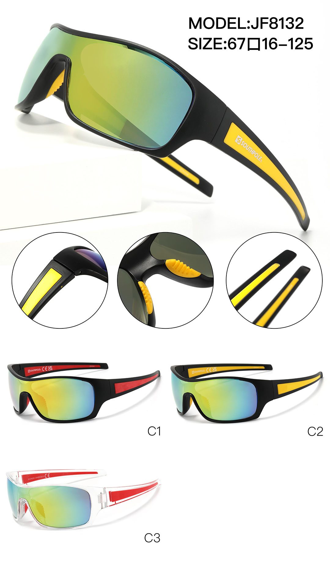 TR Sport Sunglasses Detail Shooting