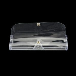 Wholesale PVC Transparent Reading Glasses Cases with Logo Printed GC0038-4
