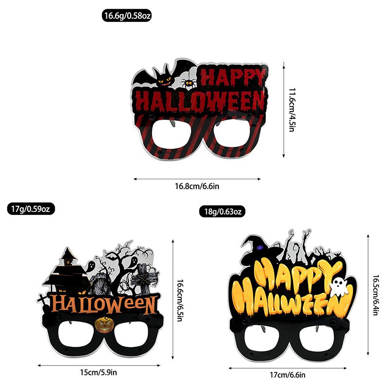 Halloween Glasses HA0003 Dimension 1