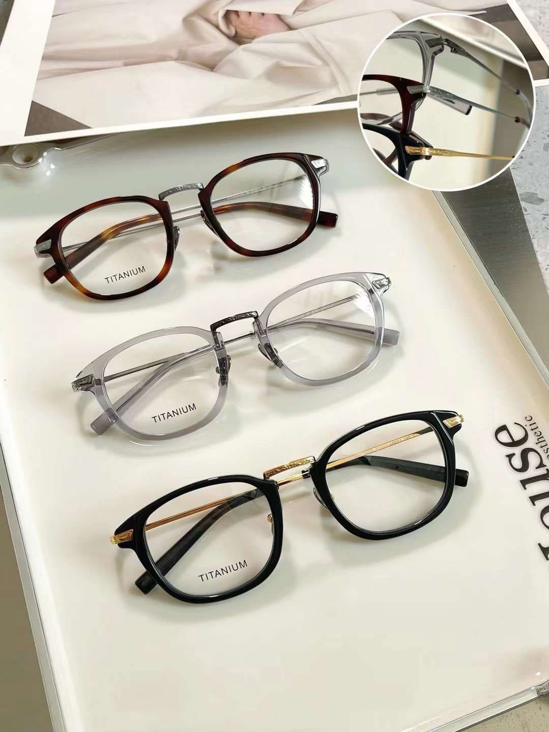 Titanium Eyeglass Frames OYZ1613-1