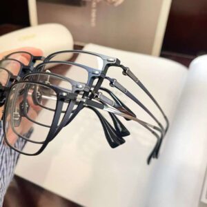 Winter New Men's Business Aluminum Titanium Optical Glasses-9