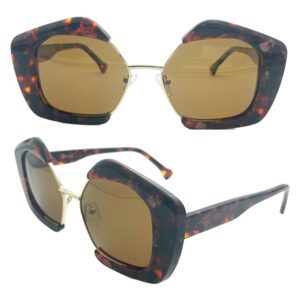 Heavy Brow Sunglasses NSA24107 C4 53-17-145