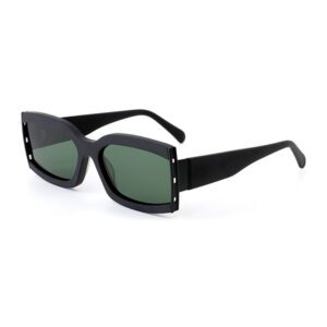 Metal Acetate Mixed Bow Sunglasses-1