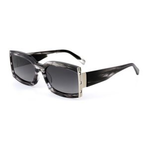 Metal Acetate Mixed Bow Sunglasses-5