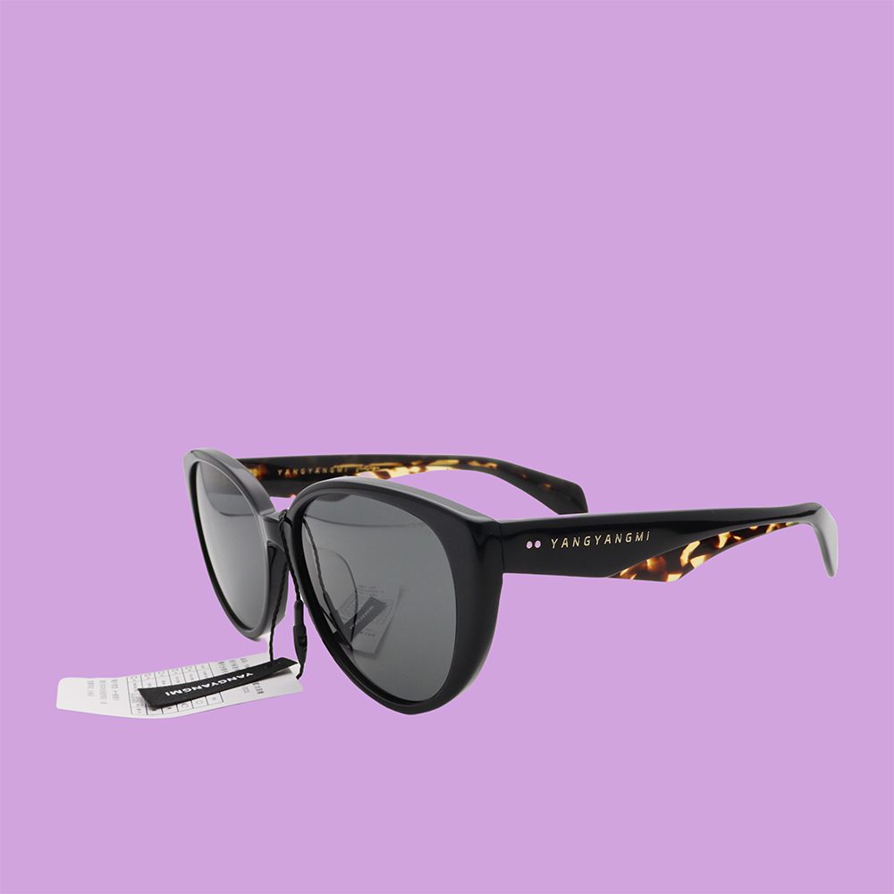 Premiere Nylon Polarized Cat Eye Acetate Women's Sunglasses, Side Display