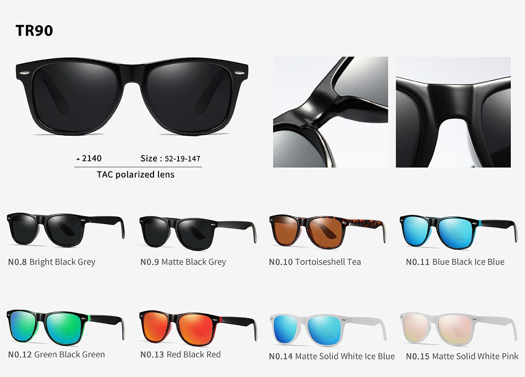 Fashion TR90 Sunglasses-2140-Detail Shooting -2, Wayfarer Sunglasses, Color Option