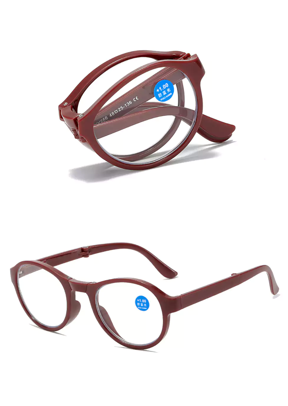 Folding Readers RG6666 C1 Maroon